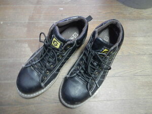 作業靴・安全靴　Ｇ　GLADIATOR　ブラック　２７㎝　