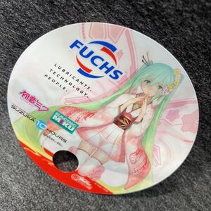 非売品■SUPER GT■FUCHS フックス■レーシングミク2017ver■ホログラム うちわ 15.5cm■初音ミク■グッドスマイルレーシング■