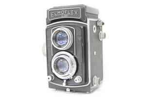 【訳あり品】 ELMOFLEX Olympus Zuiko F.C.7.5cm F3.5 二眼カメラ v9972