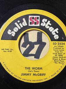 オルガン・ファンク45 JIMMY McGRIFF THE WORM / KEEP LOOSE 両面EX 