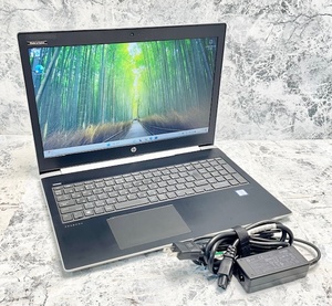 236// HP ProBook 450 G5 Core i5-7200U 2.50GHz メモリー8GB 第７世代 Windows11 ノートPC 