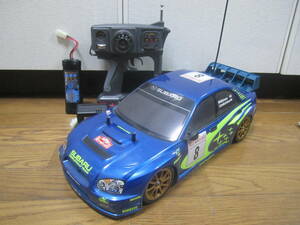 1/10 RC インプレッサ ペターソルベルグ すぐに遊べる全部セット TT 01 カスタム SUBARU impreza 綺麗で速いラジコンカー WRC 大人気 田宮