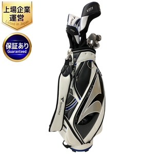 BRIDGESTONE TOUR STAGE V711 グラファイトデザイン B-017iR ツアーステージ 13本フルセット キャディバッグ付 中古 W9438103