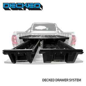 DECKED【デックド】 DRAWER SYSTEM ドロアー システム GUN125 ハイラックス　荷台 荷室 引き出し 収納 キャンプ アウトドア 作業