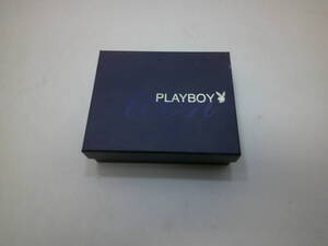 珍品 プレイボーイ PLAYBOY　二つ折り 財布 ウォレット 用　空き箱　汚れ有