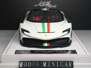 ▲絶版！超貴重な！White！世界限定88台！IM 1/18 SF90 Novitec Stradale 新品 Resin Model