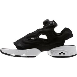 24cm●Reebok INSTAPUMP FURY SANDAL リーボック インスタ ポンプフューリー サンダル 白 黒 90s ビーチ ハイテク V69436 クラシック