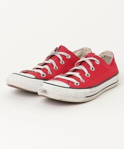 「CONVERSE」 ローカットスニーカー 23cm レッド レディース