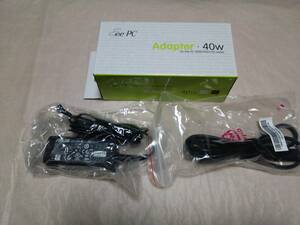 【新品】純正品 ASUS エイスース Eee PC 90-XB02OAPW000E0Q E40W-01 ADAPTER/BK/ACJ [ASUS 1001/1011/1015/1215用ACアダプター]