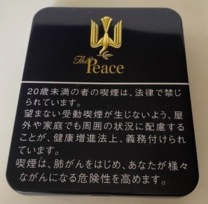 即決！非売品☆「The Peace」スチール製小物入れ