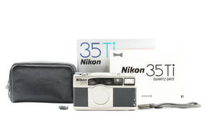 【超美品】【箱付き】ニコン Nikon 35Ti 35 Ti Point & Shoot Film Camera コンパクト フィルムカメラ #123