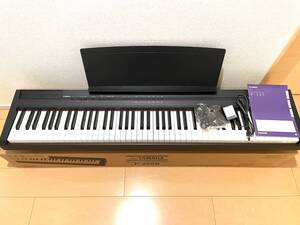 引取限定●YAMAHA ヤマハ P-105B 2014年製 ブラック 電子ピアノ ジャンク品●88鍵 キーボード 