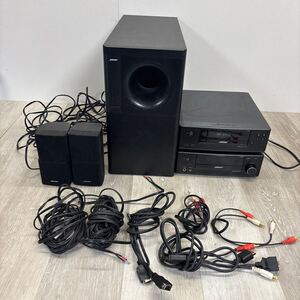 110 BOSE ボーズ DVA-18 RA-18 ACOUSTIMASS 5 SERIES III スピーカー　オーディオセット　ジャンク