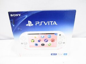 PlayStation VITA PS VITA Light Pink / White PCH-2000 本体 箱説 ケーブル付き 動作確認済み 中古品 ◆1577