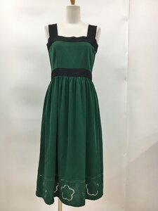 マリークワント MARY QUANT ジャンパースカート M グリーン系 2407WT069