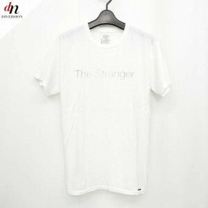 The Letters 3D soft texture decorative construction art Hanes ザ レターズ コットン 半袖 The Stranger ロゴ TEE Tシャツ カットソー S