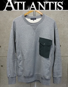 COMME des GARONS HOMME 銀座店 コム デ ギャルソン オム 23AW パッチポケット クルーネック スウェット size:M グレー 94702