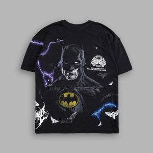 Darc Sport DARCNESS BATMAN SIDE OVERSIZED TEE BLACK L ダルクスポーツ ダークネス バットマン サイド オーバーサイズ Tシャツ ブラック