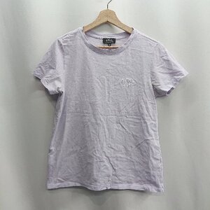 ◇ ⊂ Φ A.P.C. アー ペー セー 半袖 Tシャツ サイズL パープル レディース E