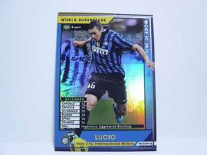 WCCF 2011-2012 WOS ルシオ　LUCIO Lucimar Da Silva Ferreira 1978 Brazil　FC Inter Milano Italy 11-12 World Superstars