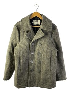 Schott◆740N/ピーコート/38/-/GRY/無地