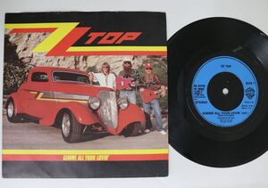 英7 Zz Top Gimme All Your Lovin / If I Could Only Flag Her Down W9693 WARNER BROS /00080