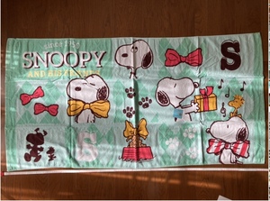 非売品 新品 希少 スヌーピー/ウッドストック PEANUTS SNOOPY&woodstock ビッグ サイズ 大判 バスタオル ジャンボ キング 希少 プール 旅行