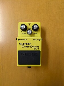 エフェクター BOSS SUPER Over Drive スーパー オーバードライブ美品 箱無し 動作確認済