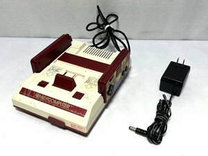 ▽任天堂 ファミリーコンピューター HVC-001 本体のみ ジャンク(作未確認・ACアダプター断線あり)▽011181