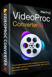 VideoProc Converter AI！配布版　永久版☆DVDリッピング☆動画変換☆動画ダウンロード☆PC画面録画☆ダウンロード製品☆Windows　☆Mac