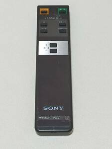 補33　 除菌・清掃済　 SONY RM-310 TA-SR310用 AVアンプ用リモコン 赤外線発光確認済