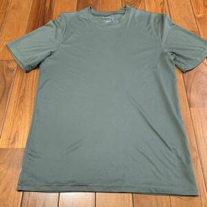 沖縄 米軍放出品 CHAMPION Tシャツ トレーニング　ランニング　OD SMALL (管理番CD206)