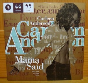 CARLEEN ANDERSON/MAMA SAID 　12inch