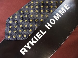 ♪20124C♪良品【花 小花 ドット 柄】ソニアリキエル【SONIA RYKIEL】ネクタイ