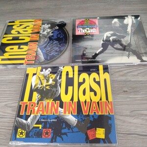 貴重 CDシングル 3枚セット THE CLASH / LONDON CALLING TRAIN IN VAIN　ザ・クラッシュ 欧州マキシシングル