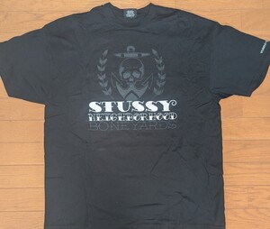 Stussy ステューシー t シャツ tee shirt 黒 BLACK NEIGHBORHOOD ネイバーフッド XL 美中古