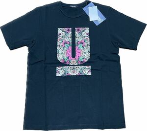 undercover tee black u logo flower uロゴ ブラック tシャツ 黒 花柄 花