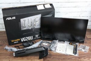 【ト長】 ASUS ゲーミング モニター TUF Gaming VG28UQL1A 28インチ 4K 144Hz HDMI 2.1 DP/IPS/1ms/ PS5 HDR PC 元箱あり IC816IOC23