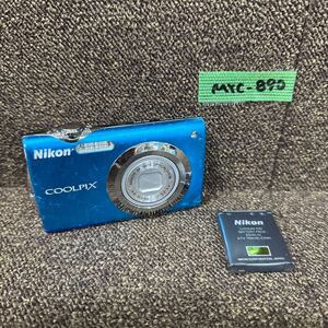 MYC-890 激安 デジタルカメラ デジカメ Nikon COOLPIX S3000 動作未確認 現状品 同梱不可