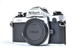 【美品】Nikon ニコン New FM2 シルバー 最後期型CEマーク入り+ソフトレリーズAR-9　清掃・整備済・電池付きでそのまま使える状態良好品