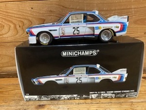 ジャンク　1/18 PMA ミニチャンプス BMW CSL3.5 セブリング12h 優勝車1975　