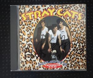 ストレイ・キャッツ（Stray Cats） ブライアン・セッツアー(Brian Setzer)/スリム・ジム・ファントム 直筆サイン入りCD