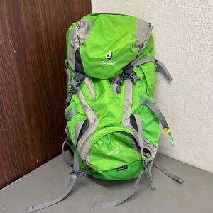 Y0026 Deuter Futura 30 SL ドイター フューチュラ レインカバー付 リュック ※腰ベルトポーチやや汚れ目立ちます