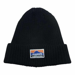 STANDARD CALIFORNIA スタンダードカリフォルニア SD tech dry watch cap テック ドライ リブ ワッチ キャップ ニット帽 ビーニー【中古】