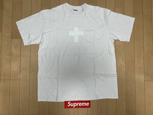 送料無料 Supreme シュプリーム Cross Box Logo Tee クロス ボックス ロゴ 半袖 Tシャツ（中古）