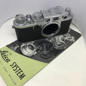 バルナックライカⅡｆ　Leica　カタログ付　希少な1/1000
