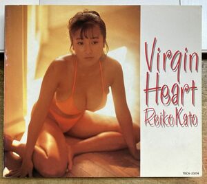 かとうれいこ／VIRGIN HEART 【中古CD】 廃盤 26ページ写真集付き TECA-23174