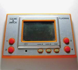 ★任天堂 GAME&WATCH ゲーム＆ウォッチ フラッグマン FLAGMAN FL-02 Nintendo ゲーム＆ウオッチ//当時物!! 貴重希少品★送料無料