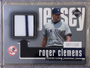 2002 Upper Deck Diamond Connection #553 Roger Clemens FC Jersey 097/100