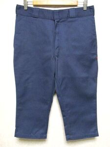 BEDWIN 8/L DICKIES TC PANTS TRIPSTER 2★ネイビー 紺 ベドウィン ディッキーズ クロップド丈 ワークパンツ コラボ 人気アイテム 状態良好